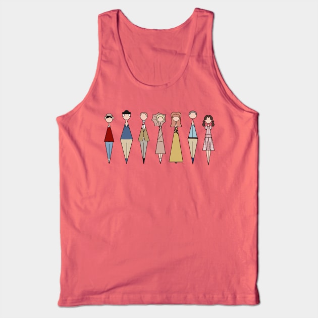 A Three Hour Tour Tank Top by Faceless Favorites 